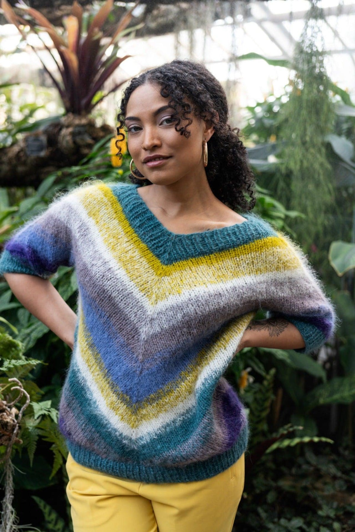 Victoria pullover | Knitting pattern - Les Laines Biscotte Yarns