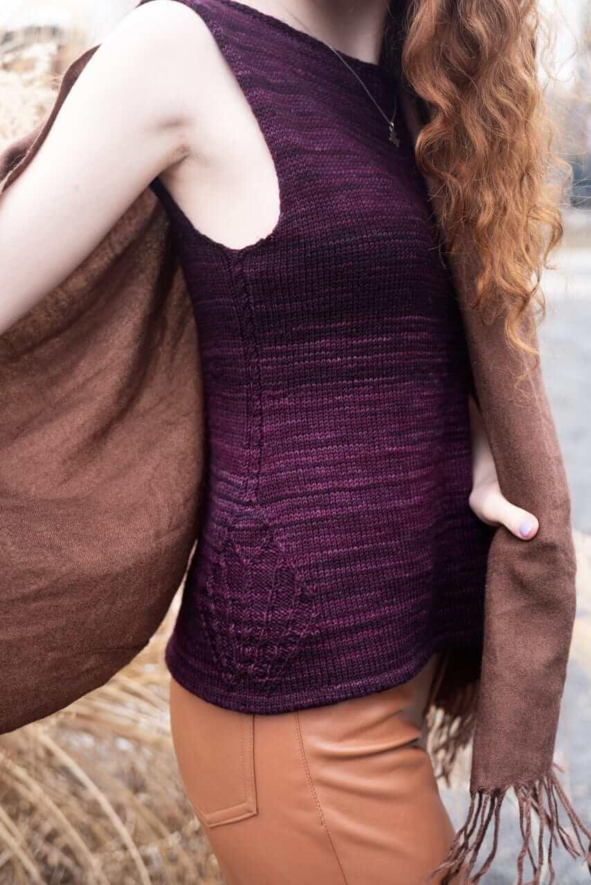 Queen Of Spades - Sleeveless Pullover Pattern