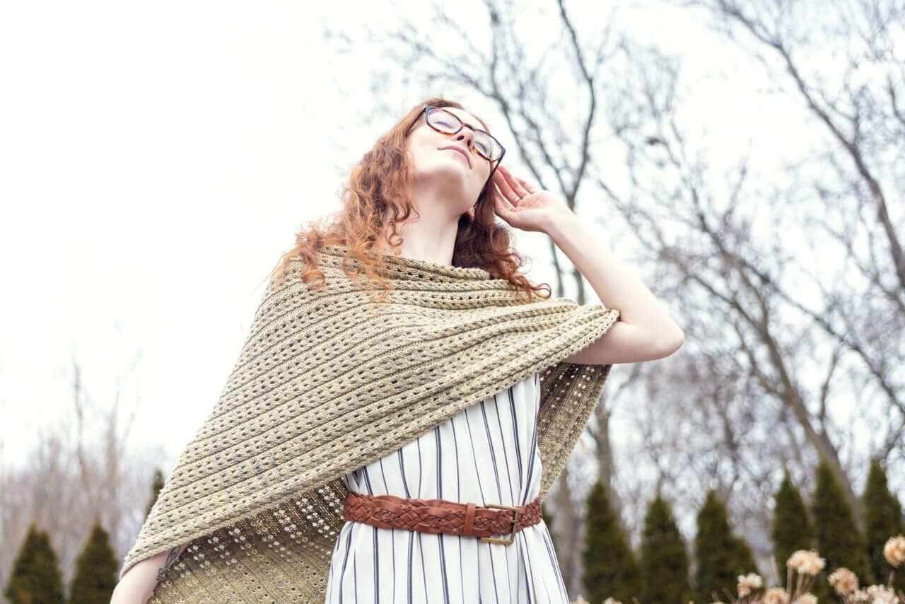 Zulia Poncho Knitting Pattern – Les Laines Biscotte Yarns