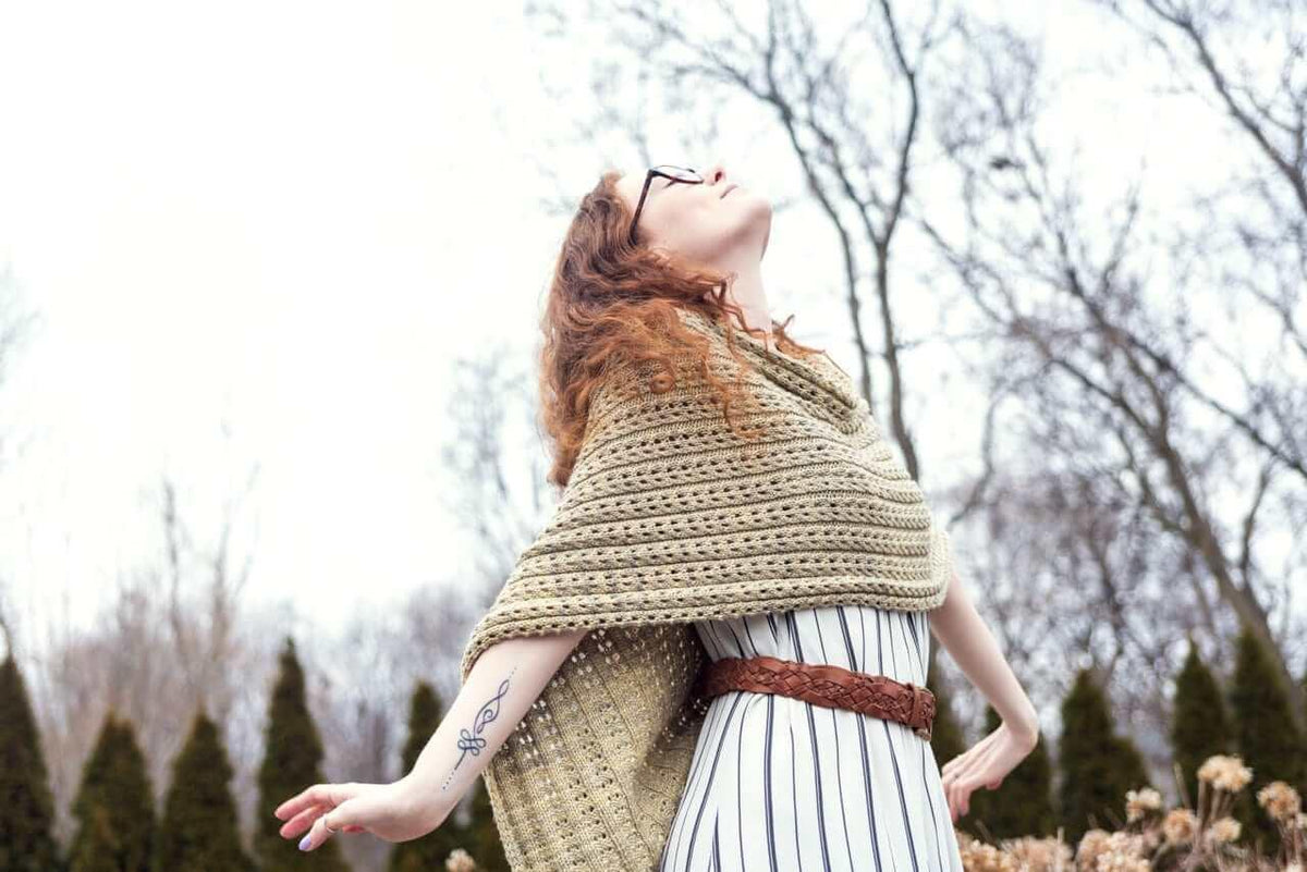 Zulia Poncho Knitting Pattern