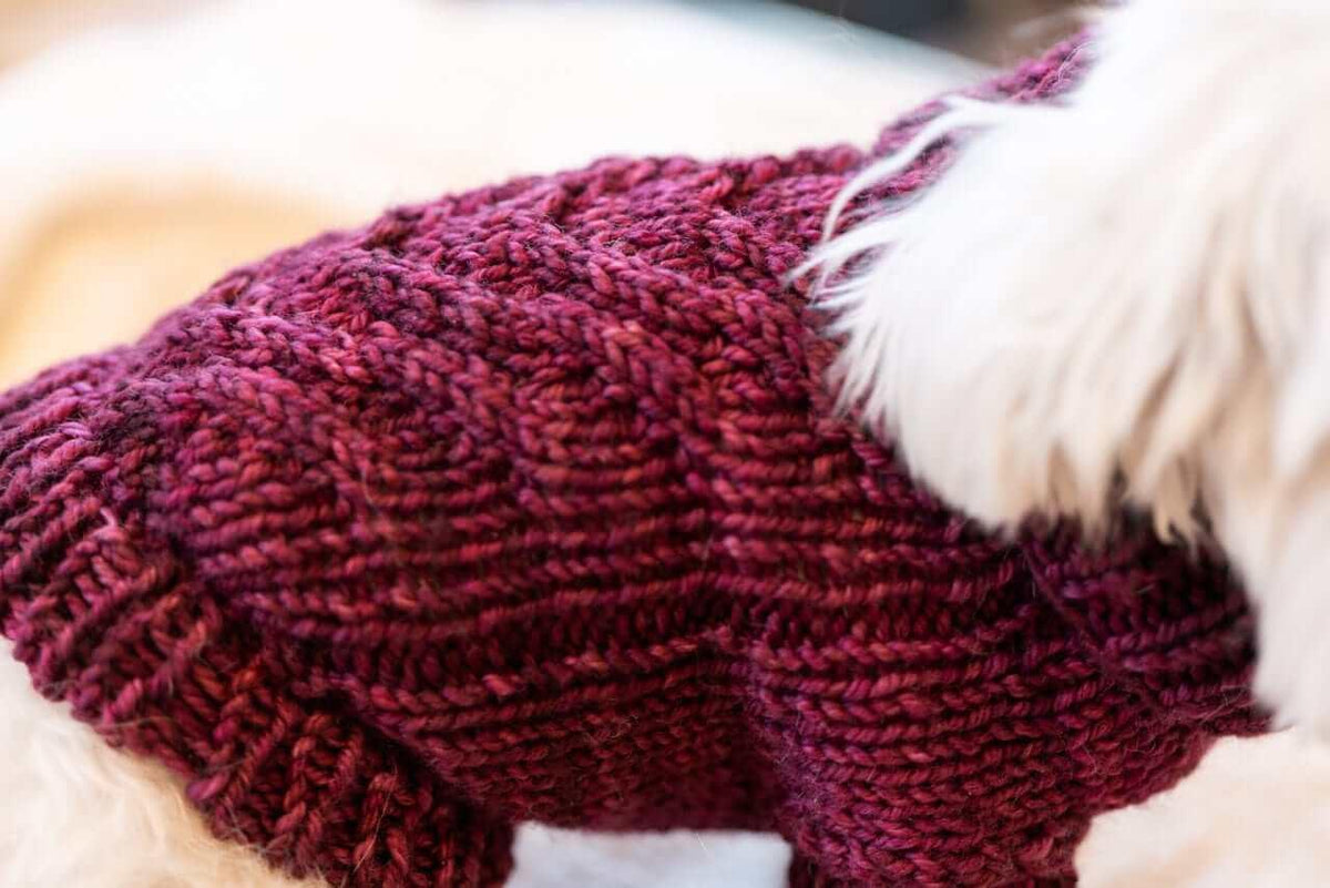 Engel Pullover Dog Pattern