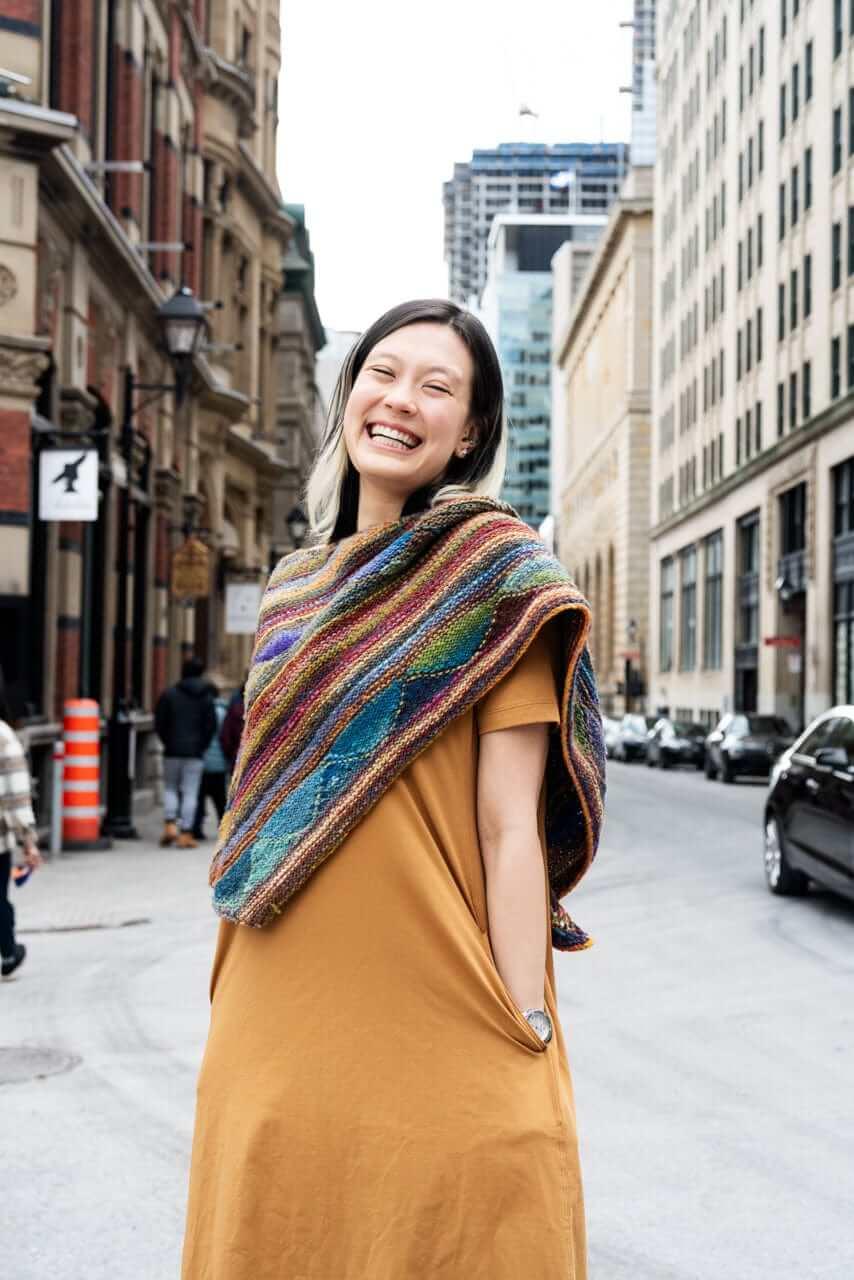 Octopus Garden Shawl | Free Knitting Pattern and yarn options