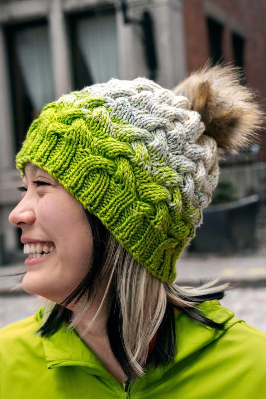 Brin de Folie Matching Hat & Scarf Knitting Patterns