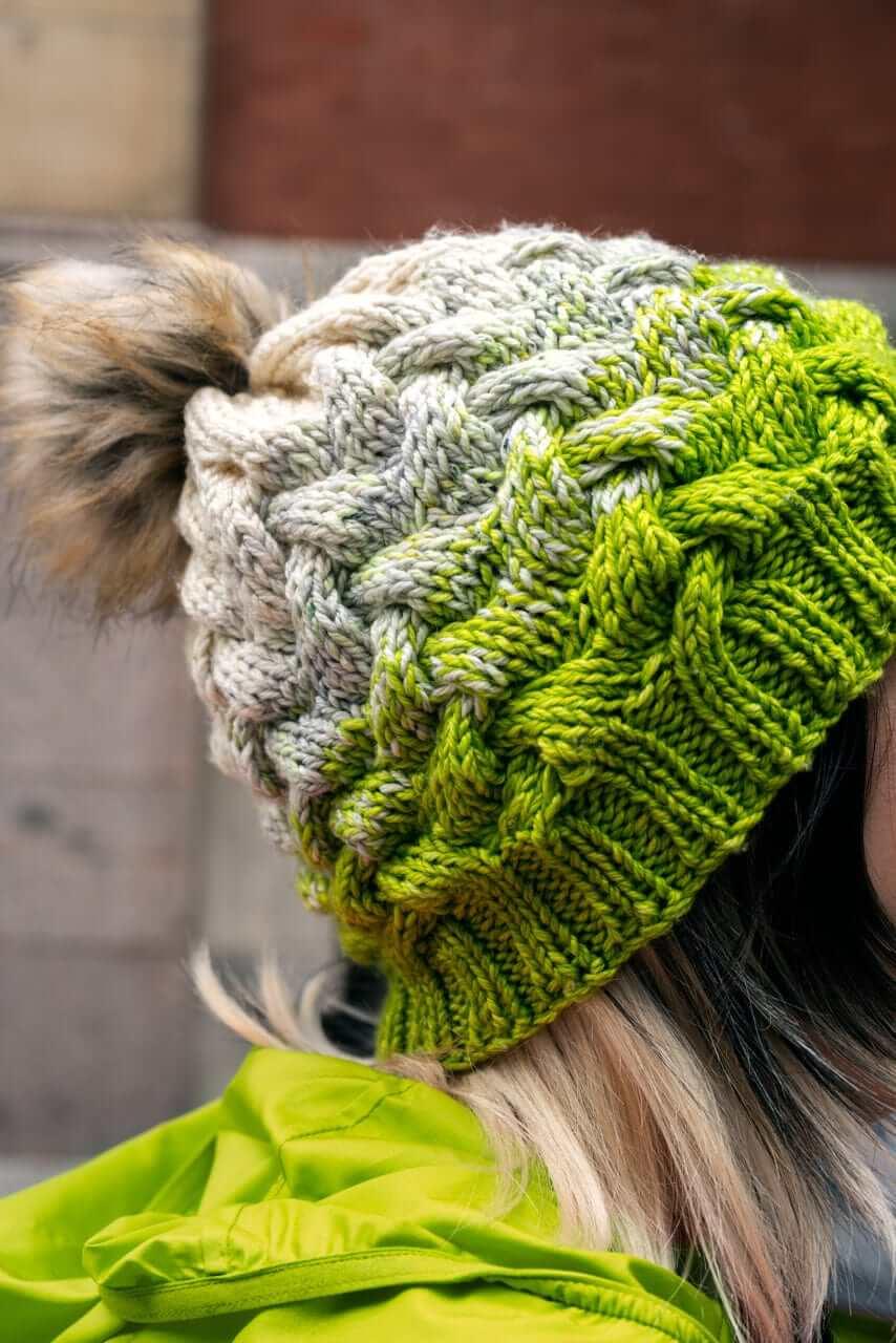 Brin de Folie Matching Hat & Scarf Knitting Patterns