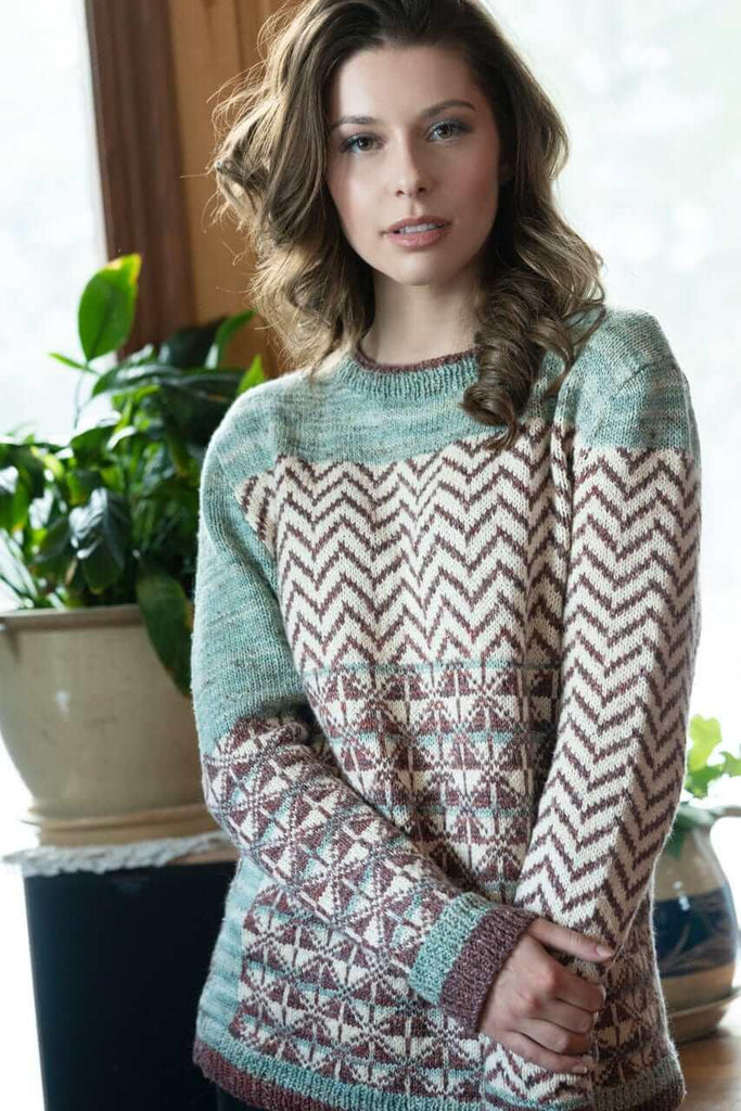 Mikela Knitting Pattern – Les Laines Biscotte Yarns