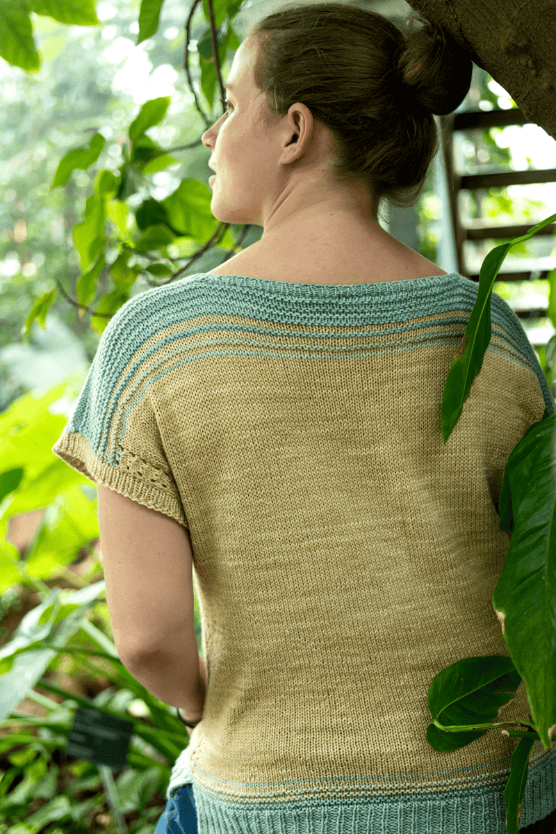 Quebec Cool Tee Knitting Pattern