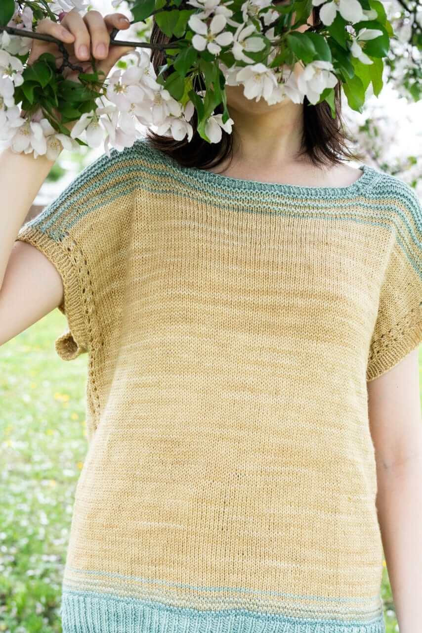 Quebec Cool Tee Knitting Pattern