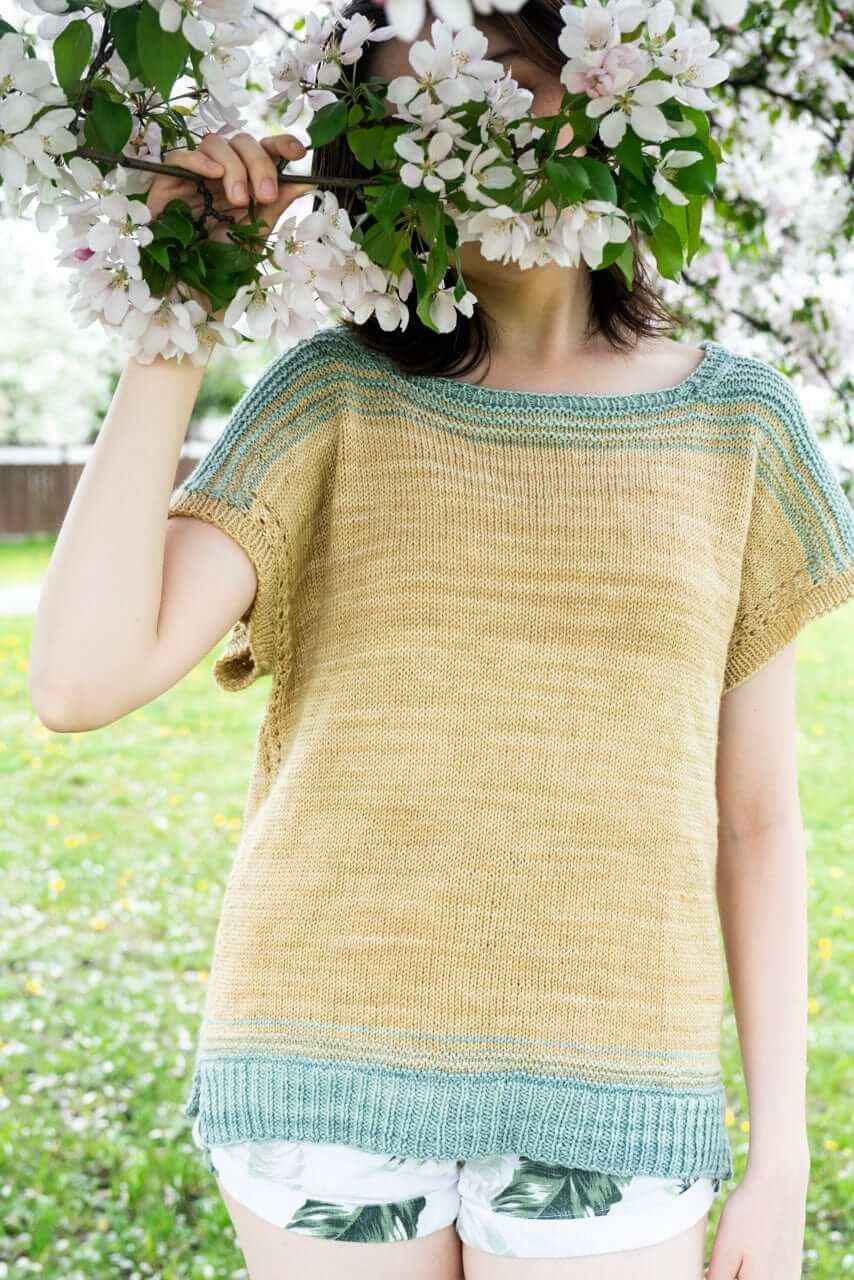 Quebec Cool Tee Knitting Pattern