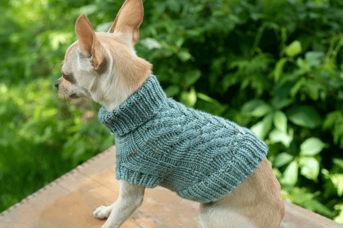 Engel Pullover Dog Pattern