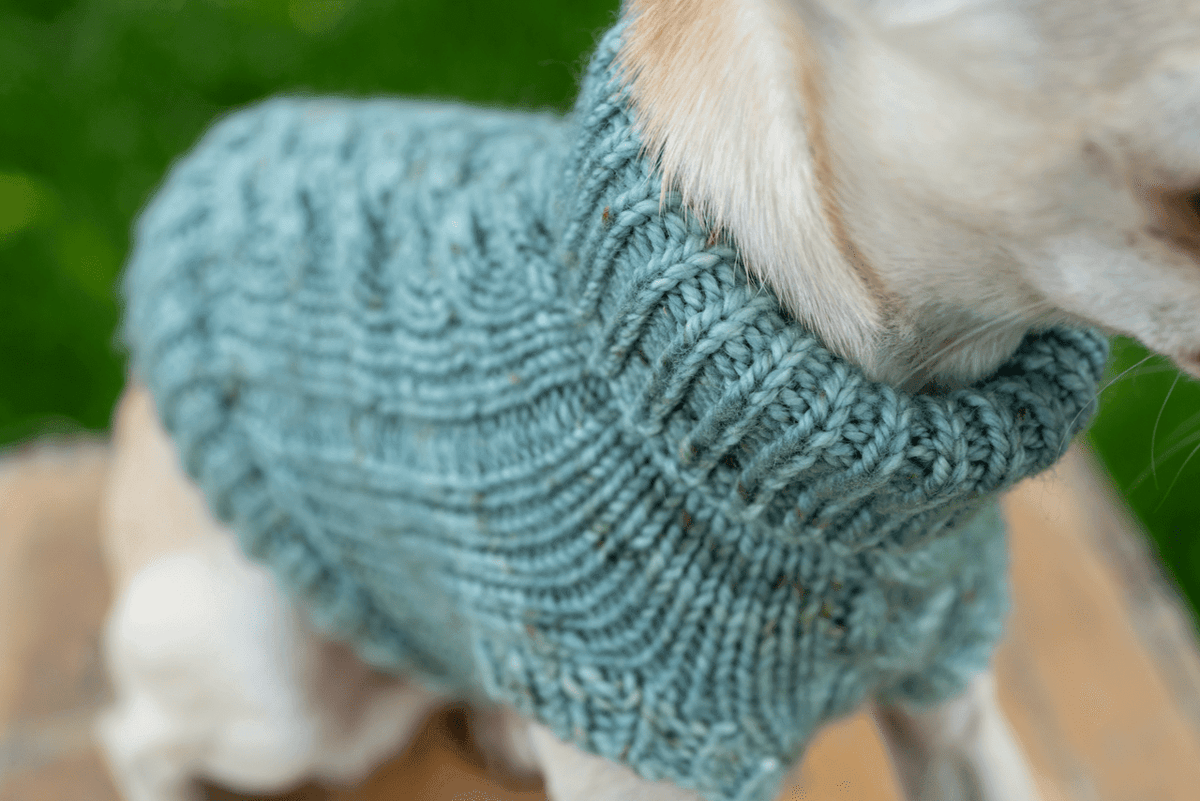 Engel Pullover Dog Pattern