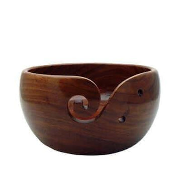 Yarn Bowl - Acacia Large - Les Laines Biscotte Yarns