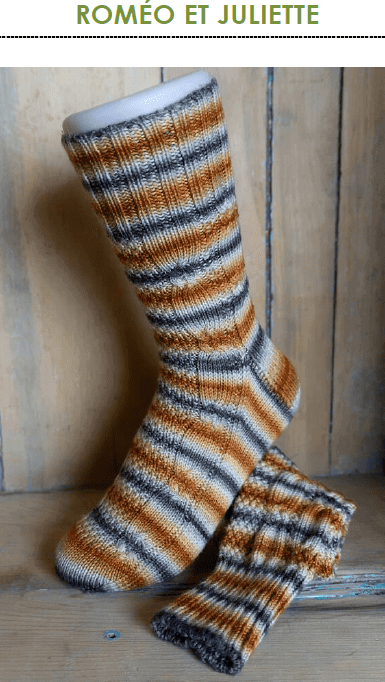 7 Socks A Collection of Self-Striping Sock Patterns Ebook