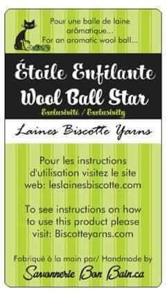 Wool Ball Winding Star - Les Laines Biscotte Yarns