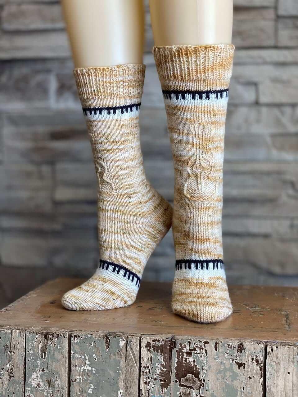 Étude 🎹🎻 Sock pattern