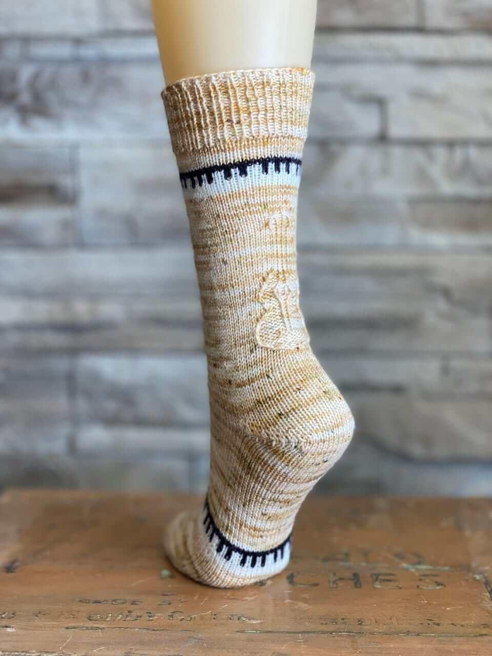 Étude 🎹🎻 Sock pattern