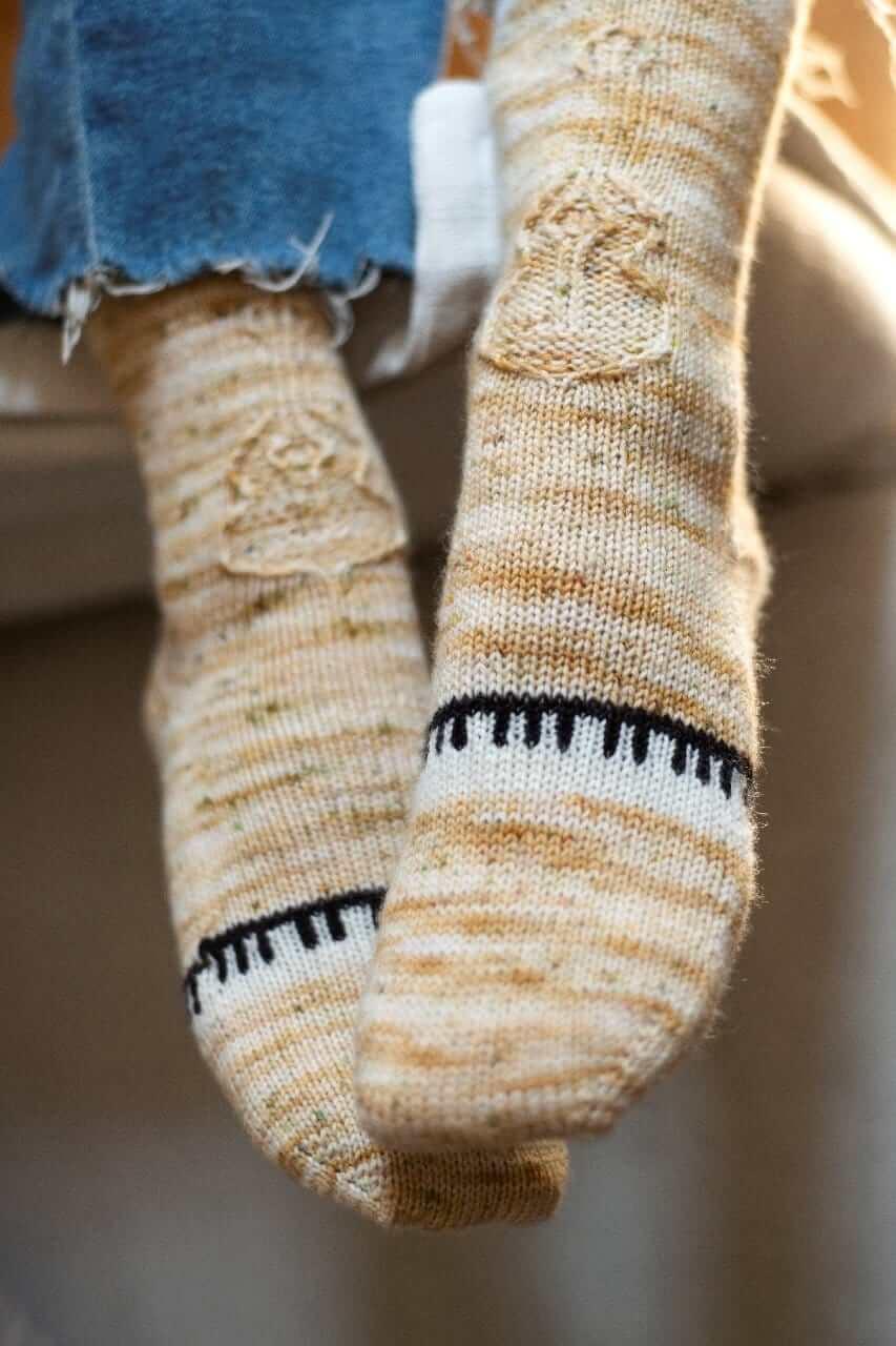 Étude 🎹🎻 Sock pattern