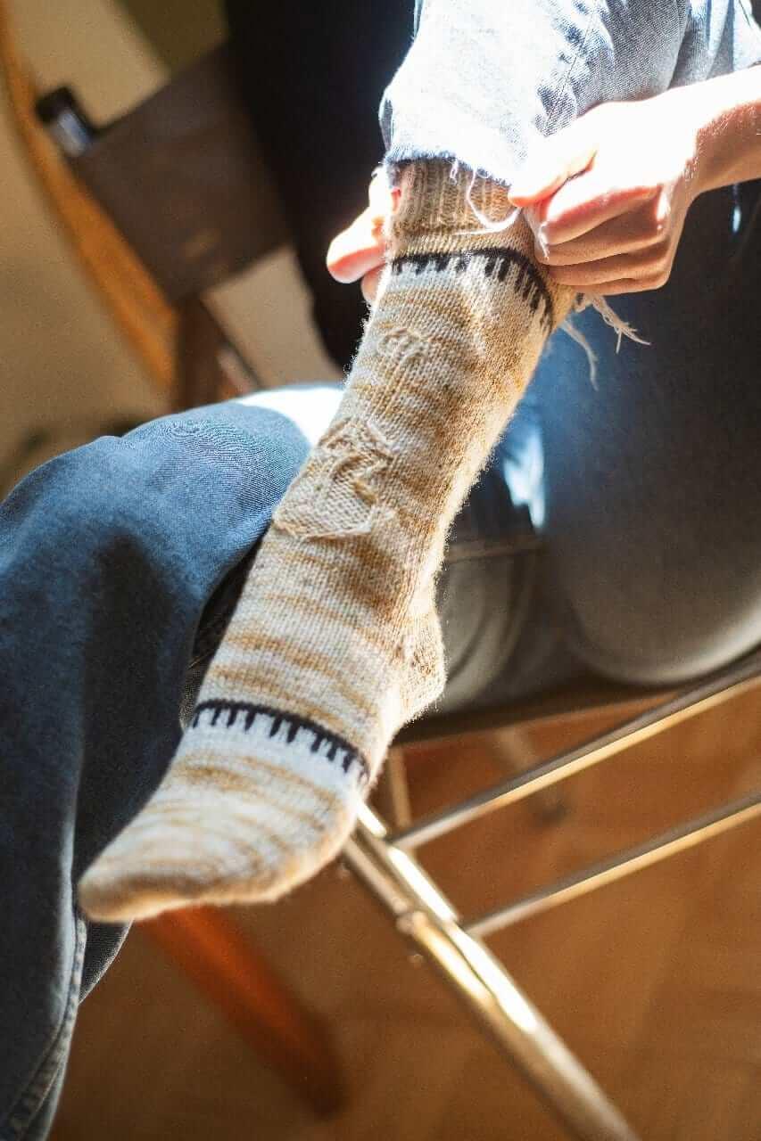 Étude 🎹🎻 Sock pattern