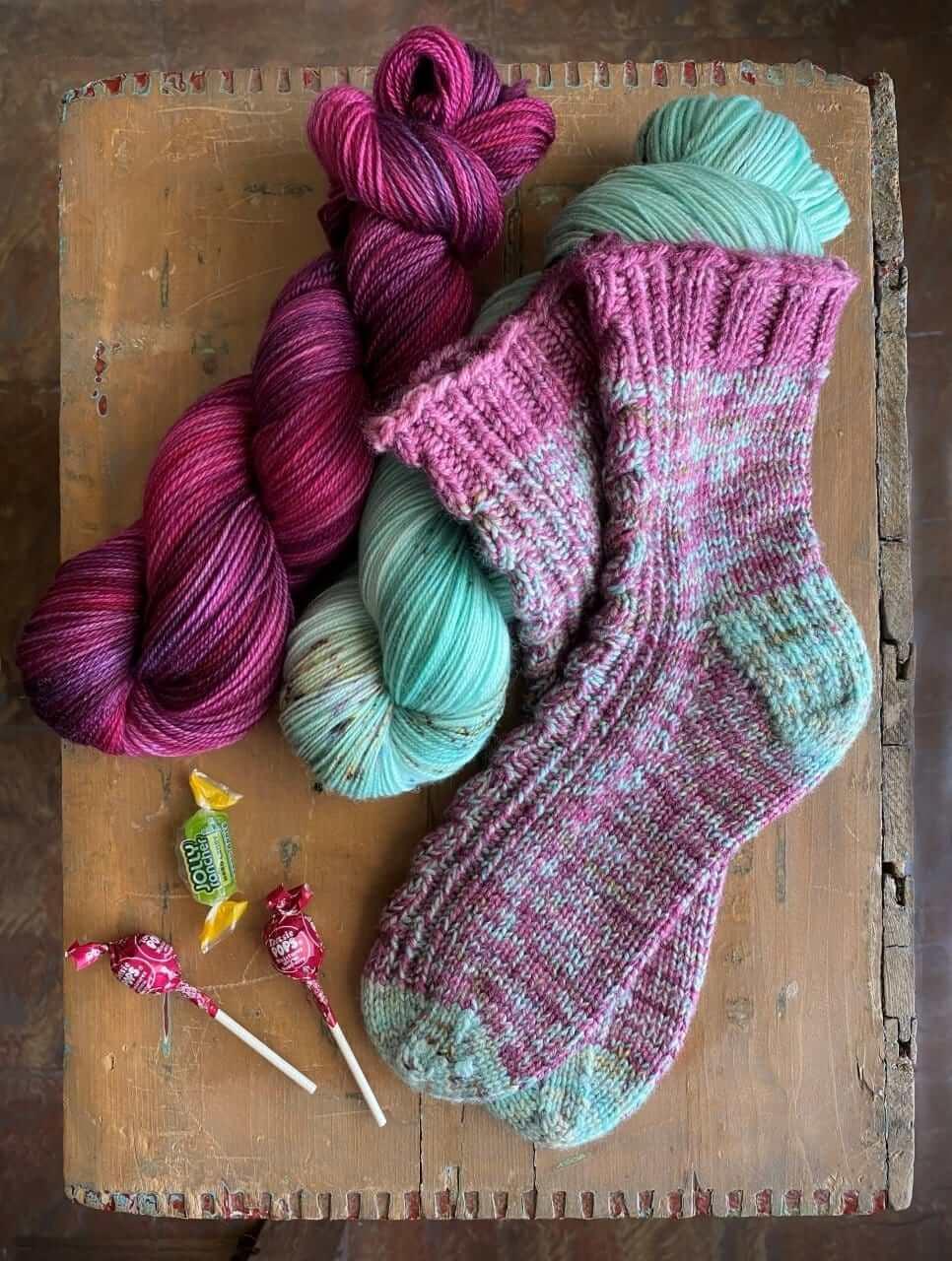 Miss Eleanor Socks Free Knitting Pattern