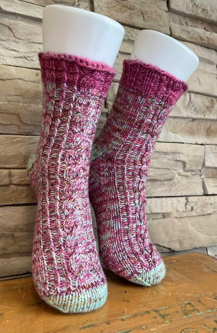 Miss Eleanor Socks Free Knitting Pattern