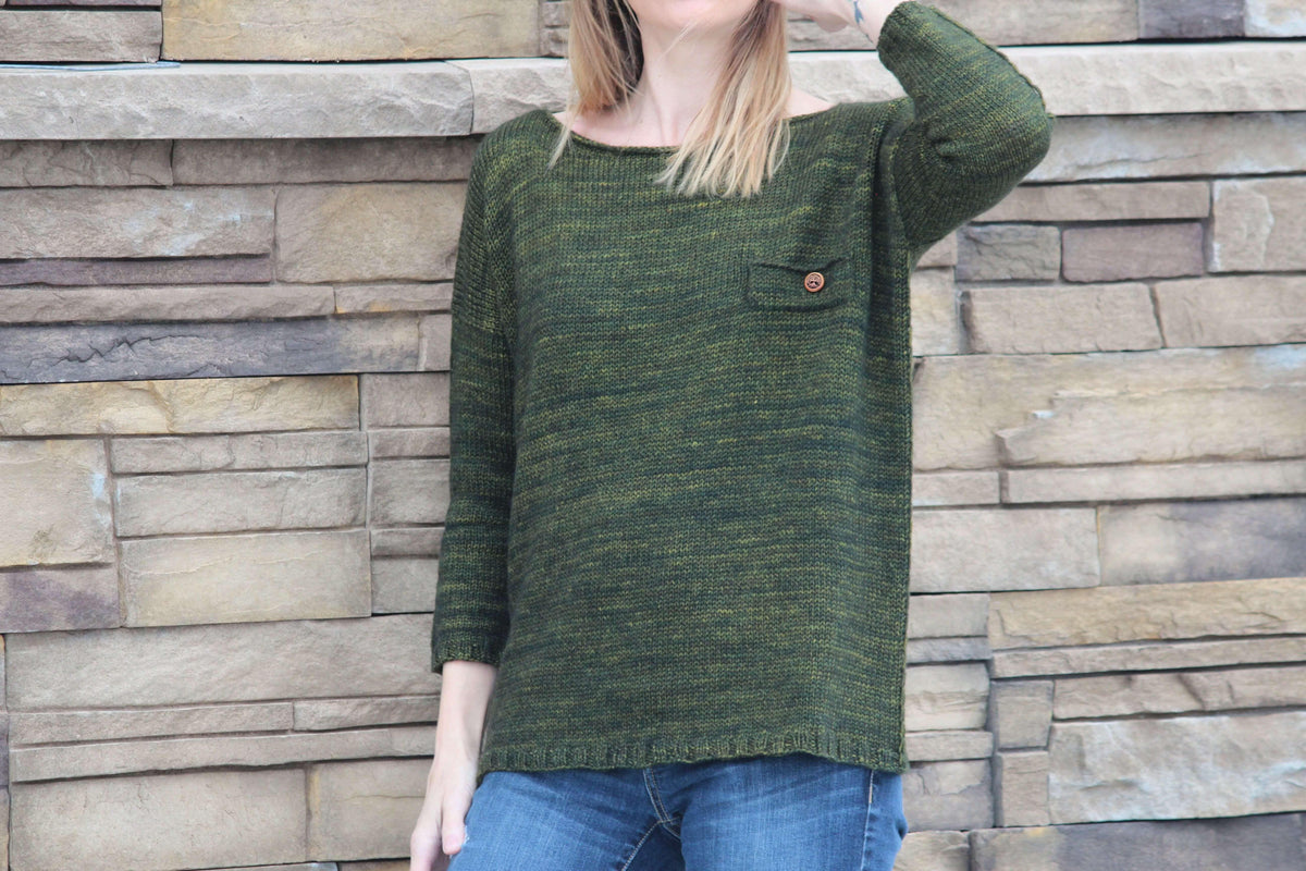 Favourite Pullover by Andrea Yetman Knitting Pattern