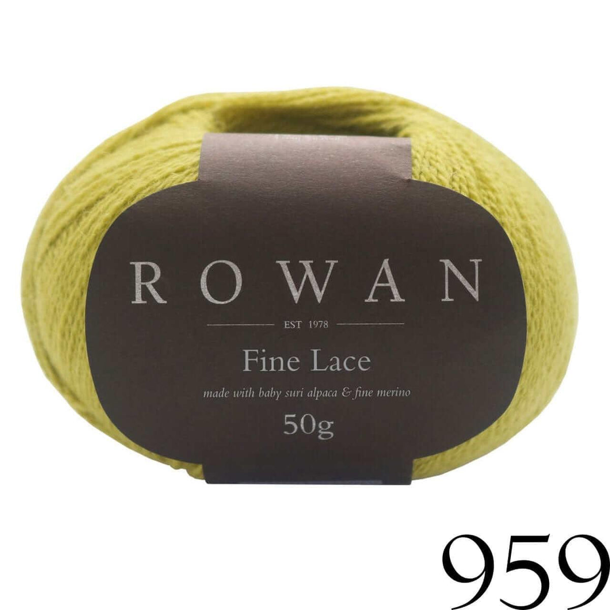 Fine Lace - Rowan - Color: #959 - Pear