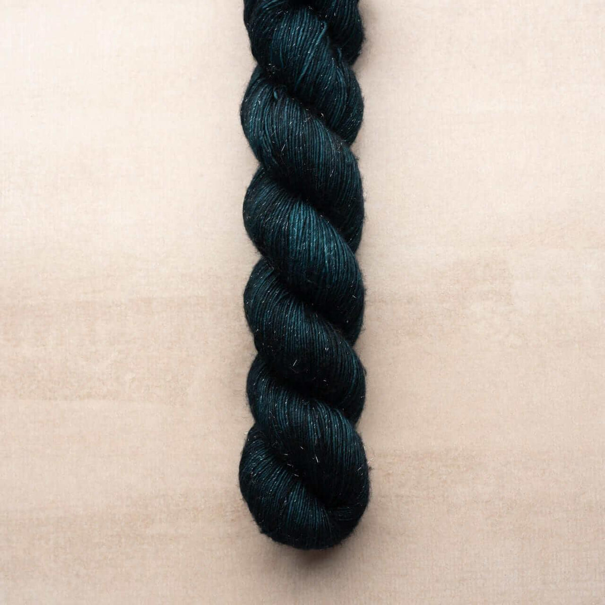 Merino and stellina fingering weight yarn FIZWIZBIZ TEAL