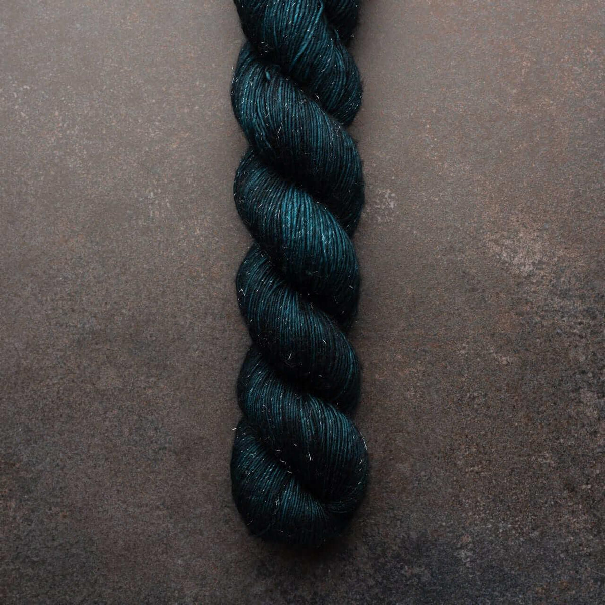 Merino and stellina fingering weight yarn FIZWIZBIZ TEAL