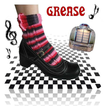 Sock pattern "Grease"