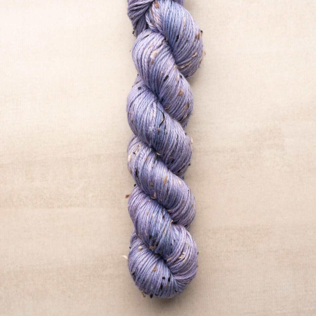 Hand-dyed tweed yarn HAGRID LAVANDE