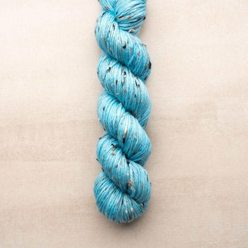 Hand-dyed tweed yarn HAGRID POUDREUSE