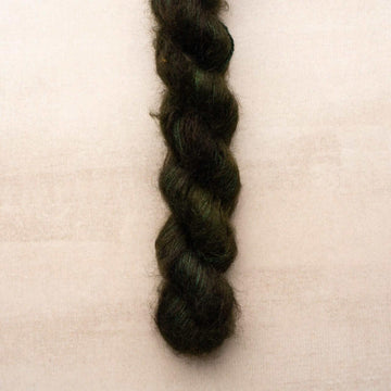 Hand-dyed kid mohair & silk HERMIONE MAMMOUTH