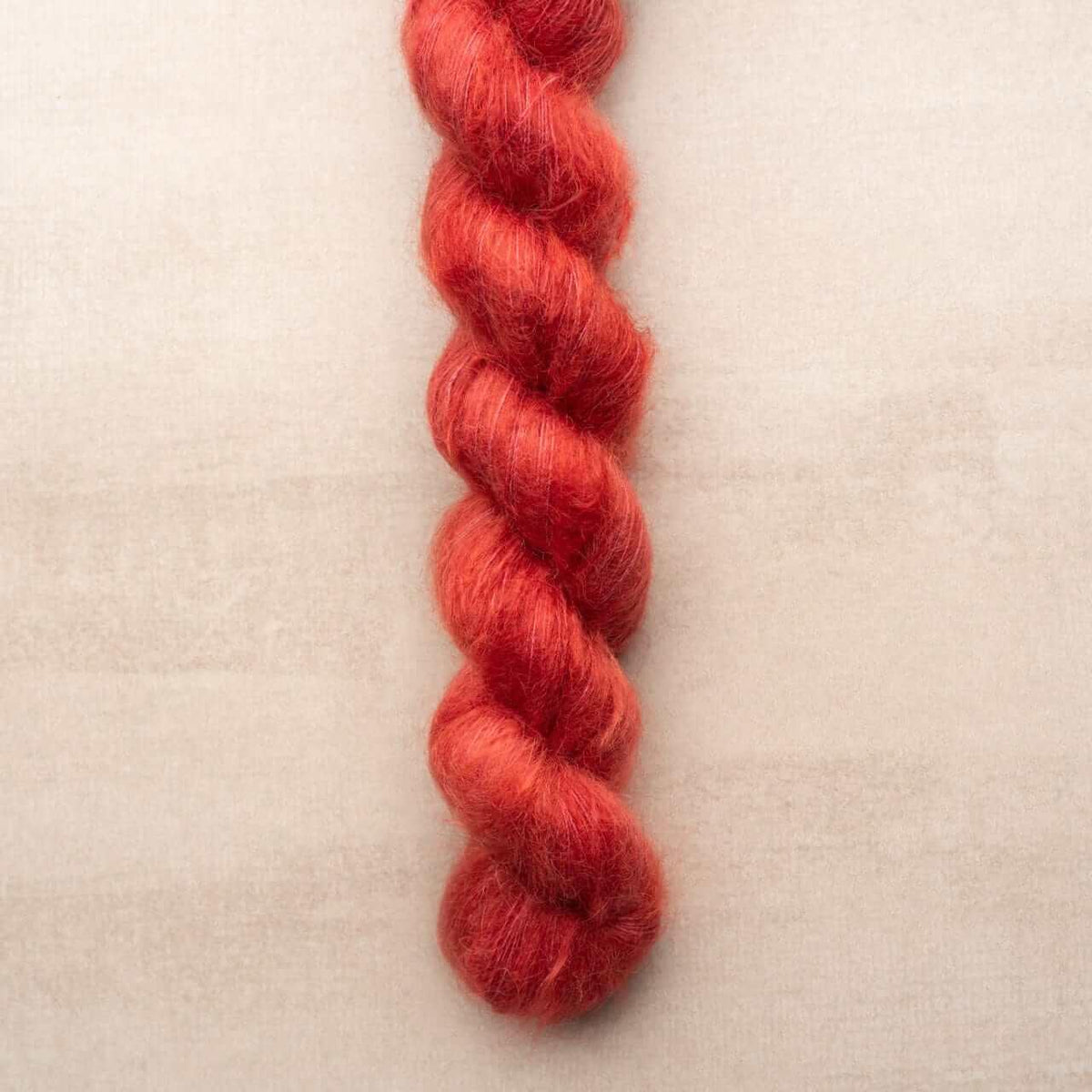 Hand-dyed kid mohair & silk HERMIONE SMOOTHIE