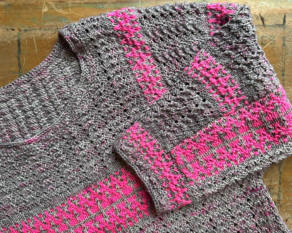 Juniper Brook dolman knitting pattern