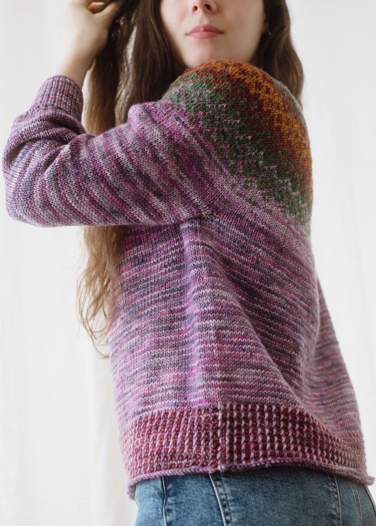 Impressionnist Pullover Knitting Pattern