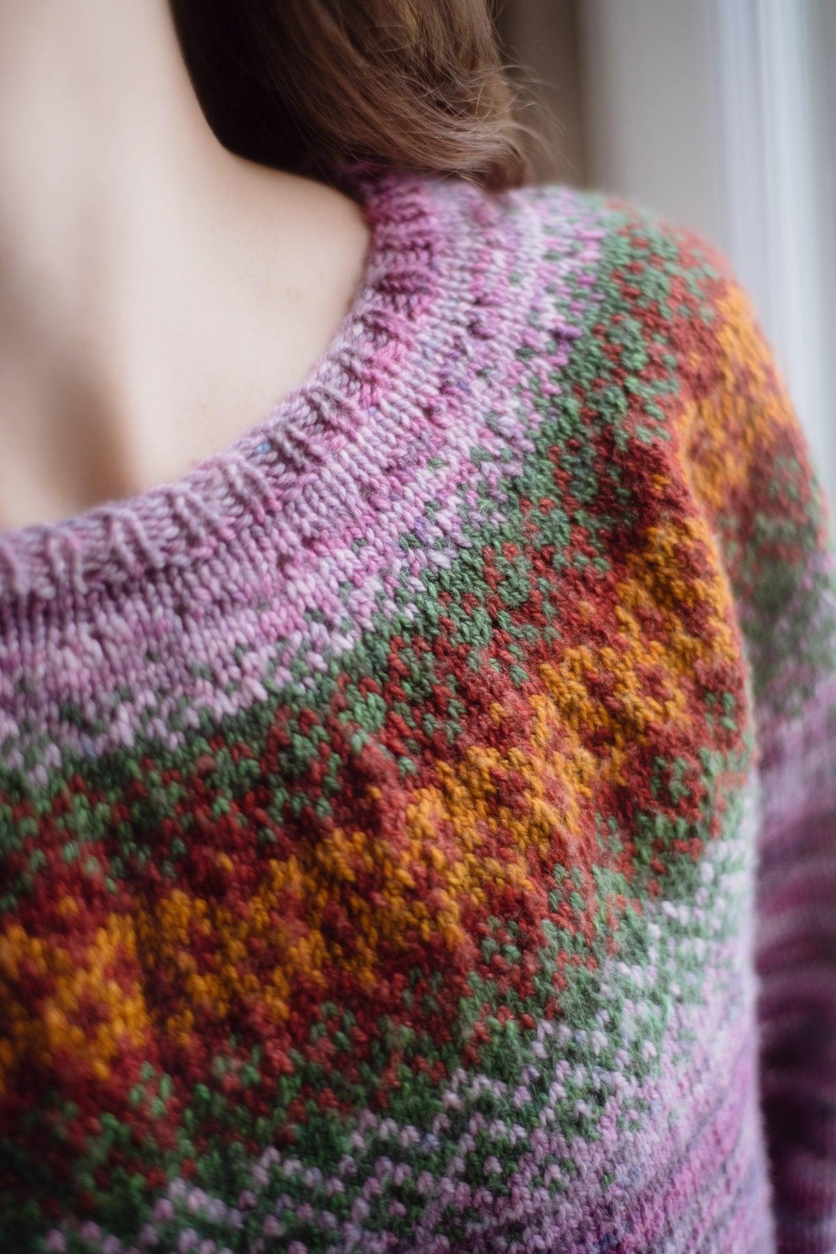 Impressionnist Pullover Knitting Pattern