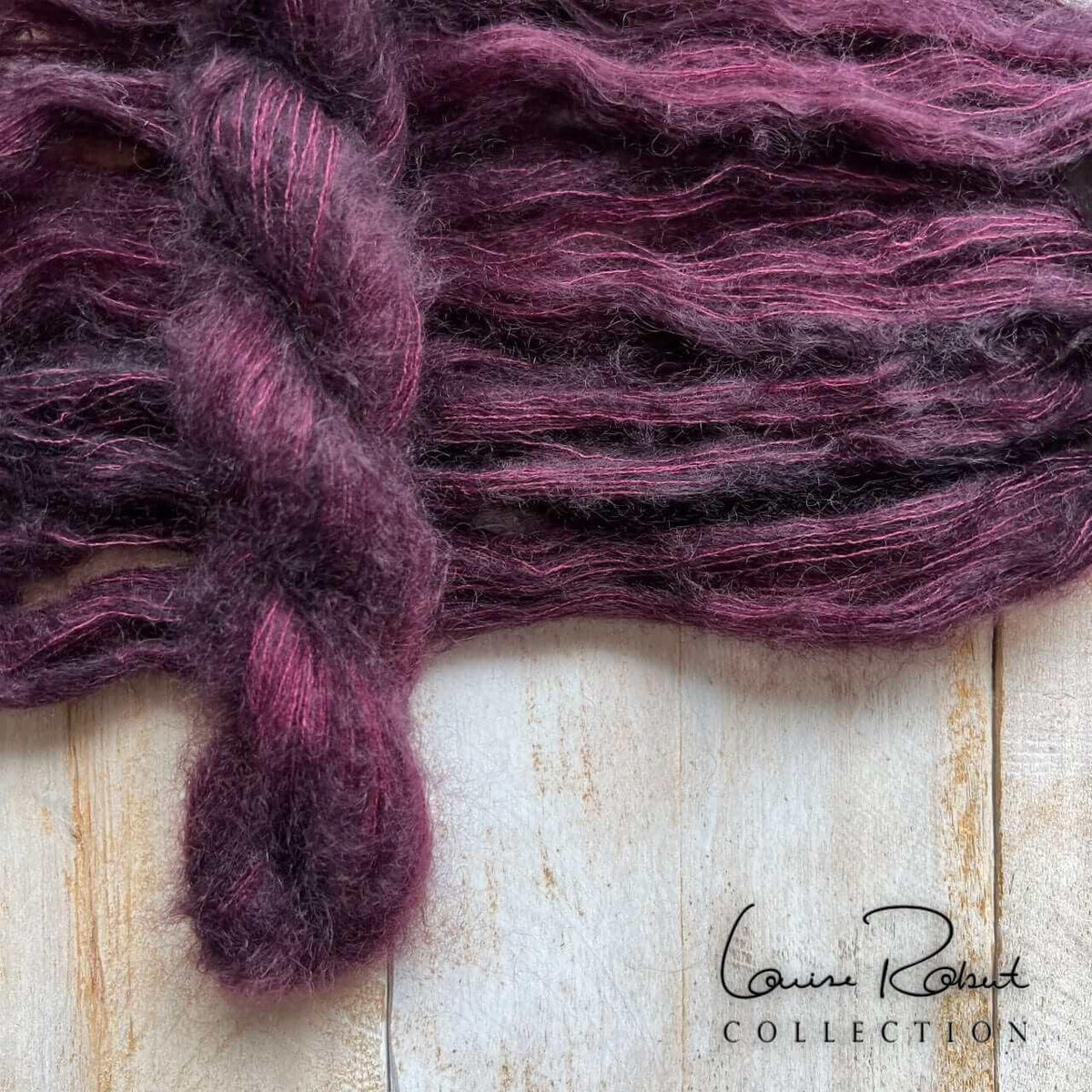 Hand-dyed yarn KID SILK ANN BOLEYN