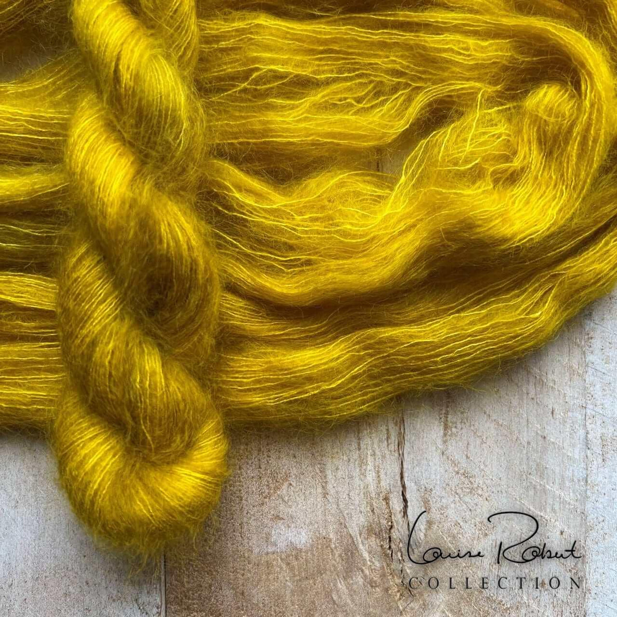 Hand-dyed yarn KID SILK VAN GOGH