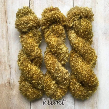 Loopy mohair yarn hand-dyed - BOUCLE MOHAIR KLIMT