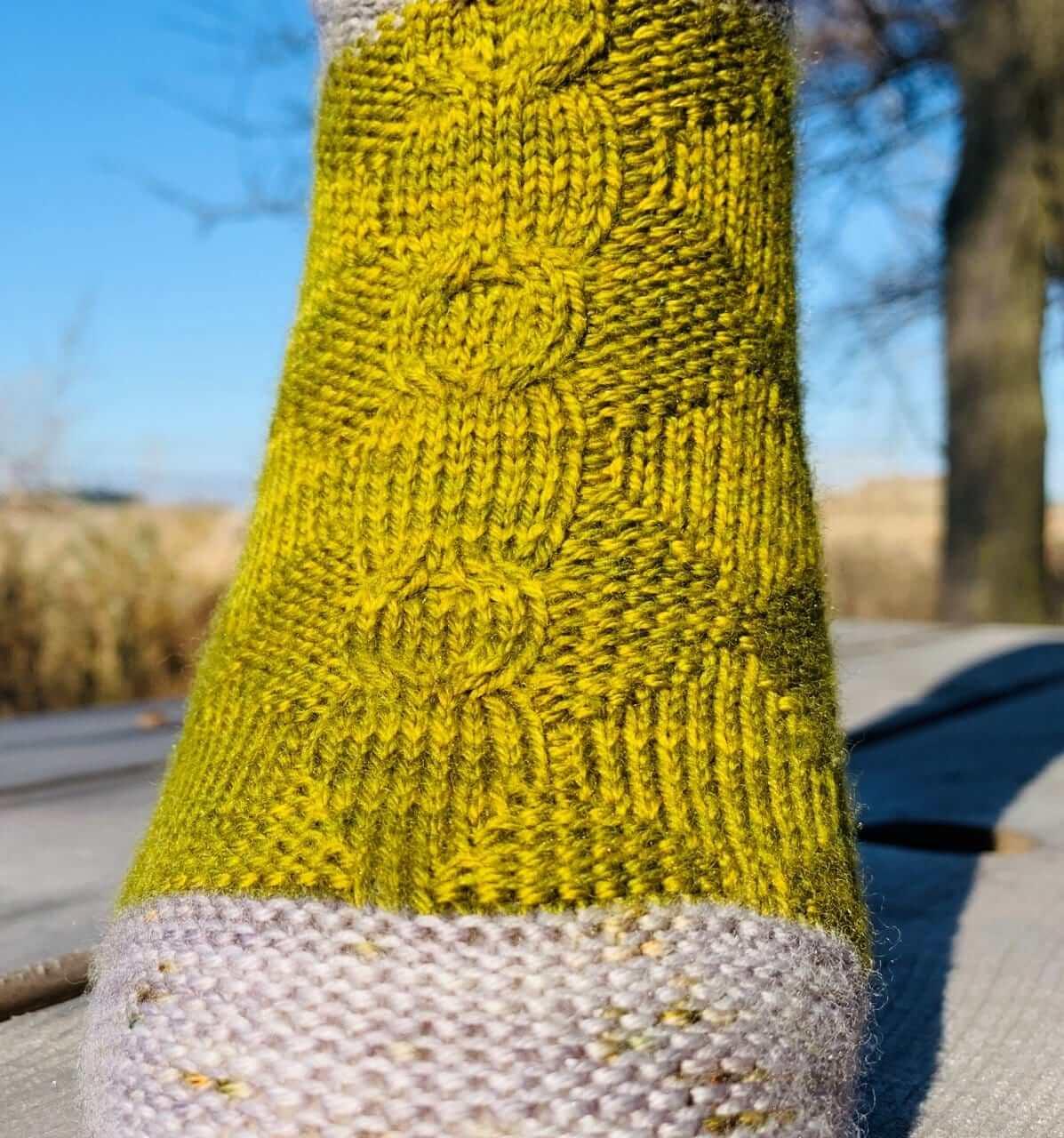 The Forester Free Knitting Socks Pattern