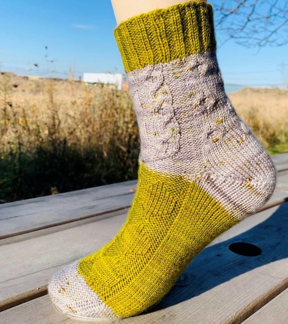 The Forester Free Knitting Socks Pattern