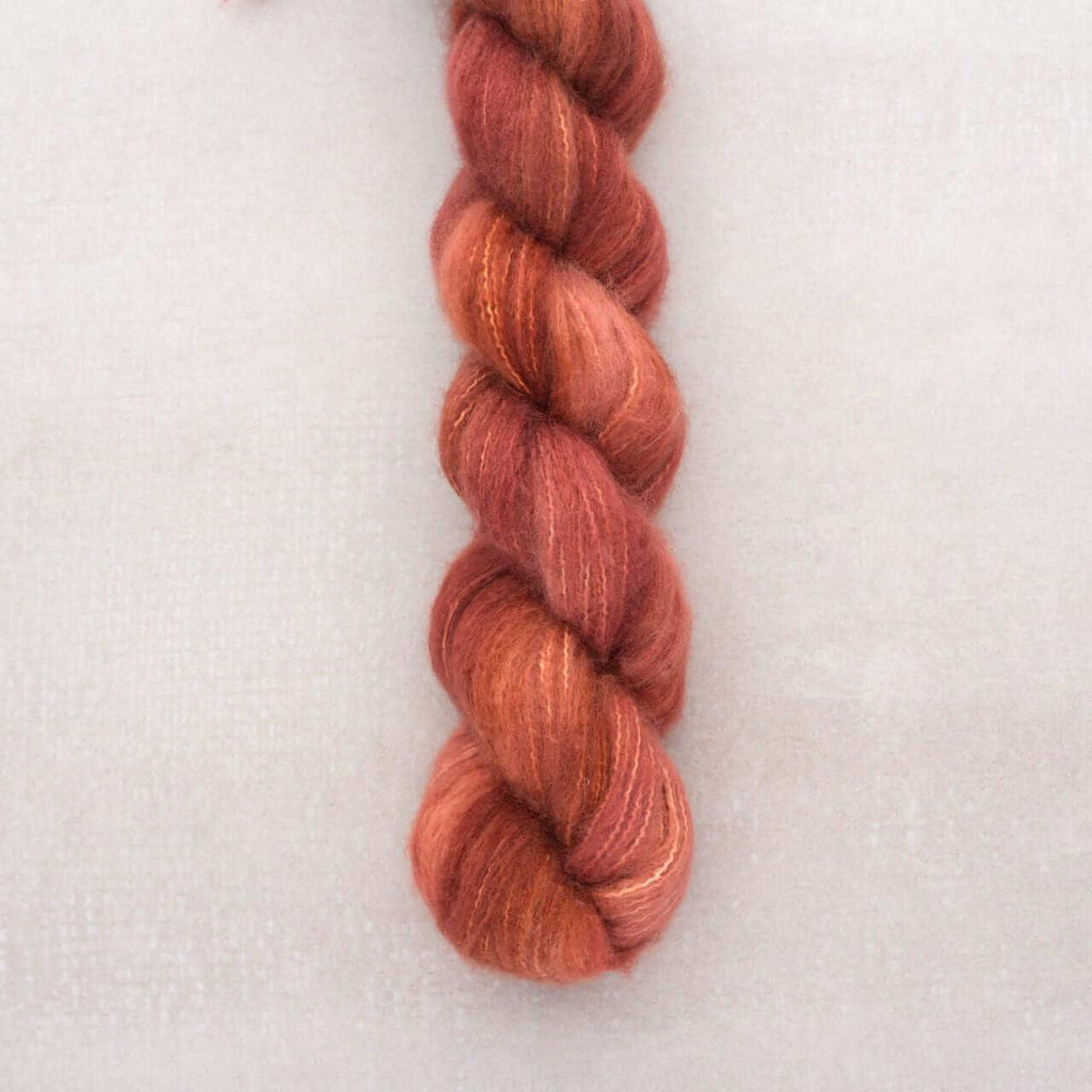Brushed cashmere yarn hand-dyed DOLCE EPIC