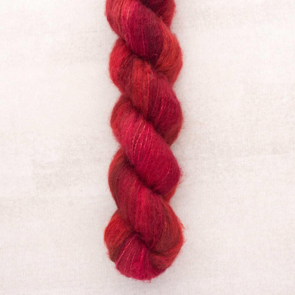 Brushed cashmere yarn hand-dyed DOLCE IMPÉRATRICE