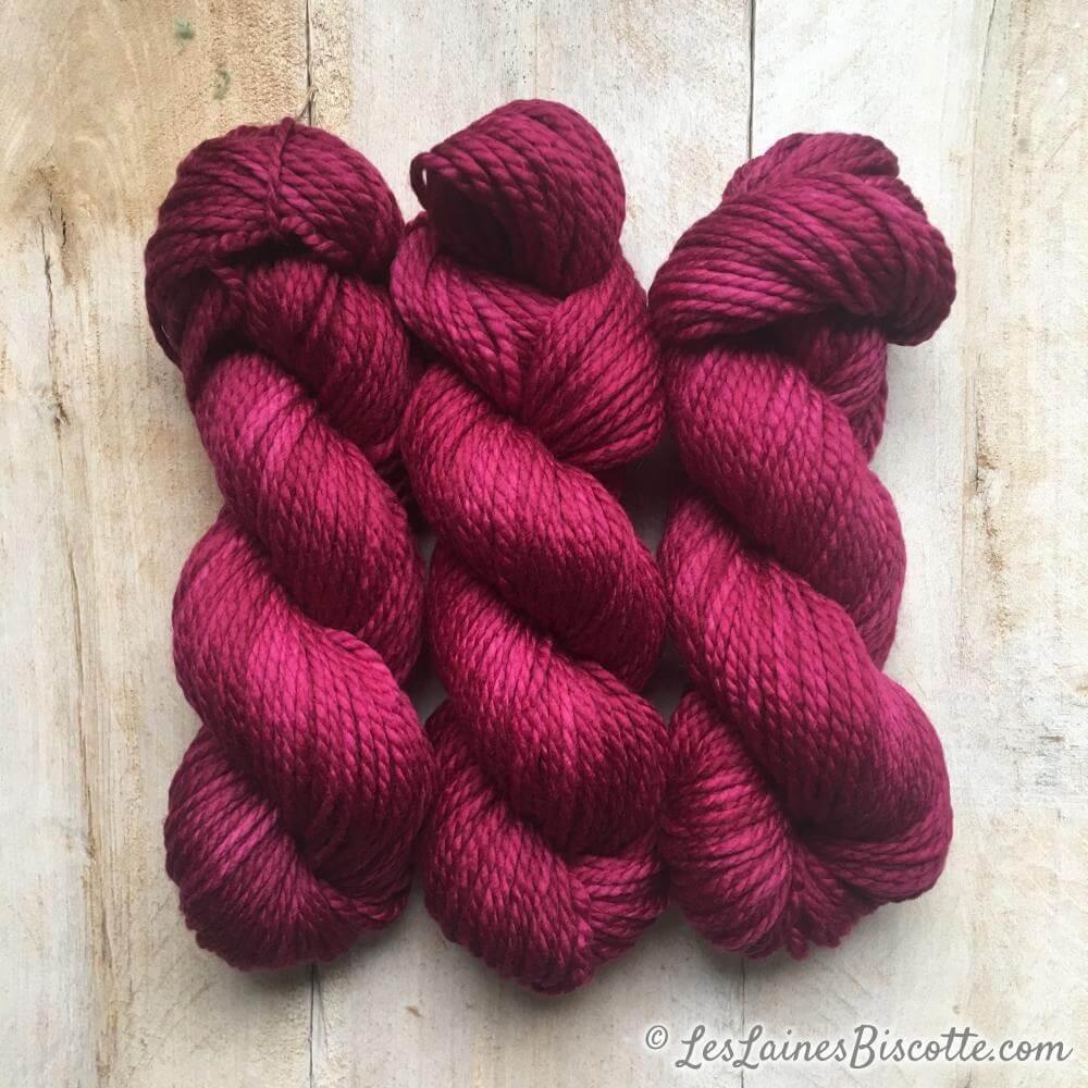 Heavy worsted weight yarn GRIFFON BETTERAVE