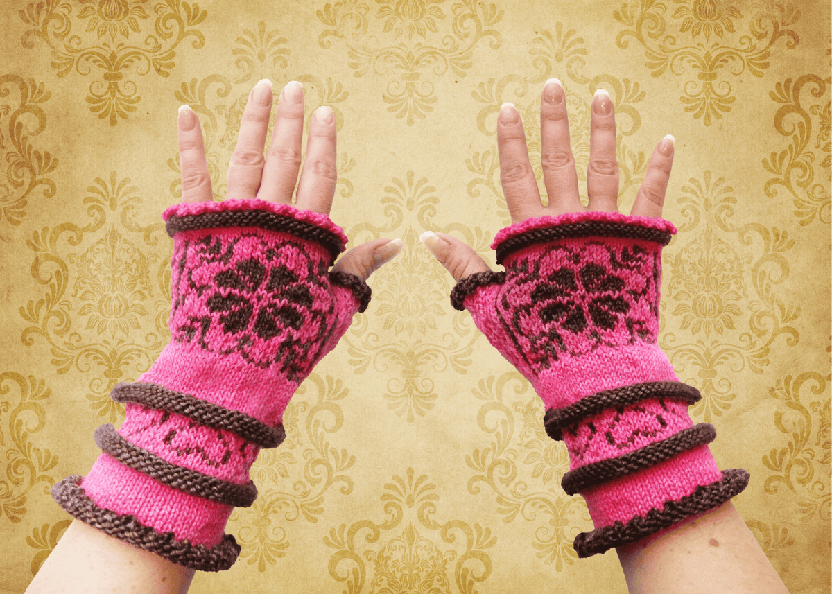 Kit Juliette's Mittens ♥ - Les Laines Biscotte Yarns