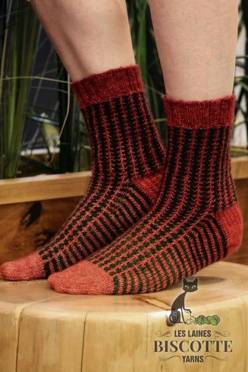 Longueuil Free sock pattern