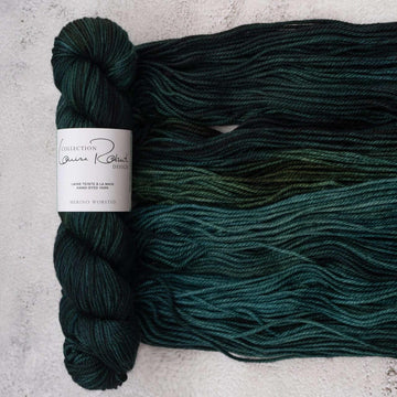Hand-dyed yarn MERINO WORSTED POSEIDON