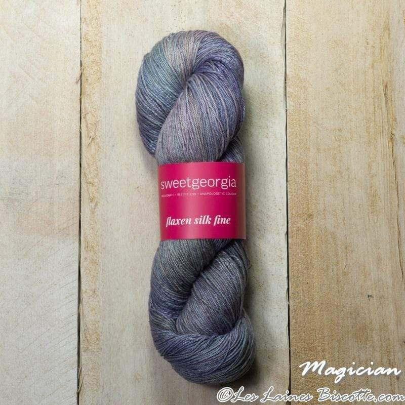 Sweet Georgia - Flaxen Silk Fine - Color: Magician