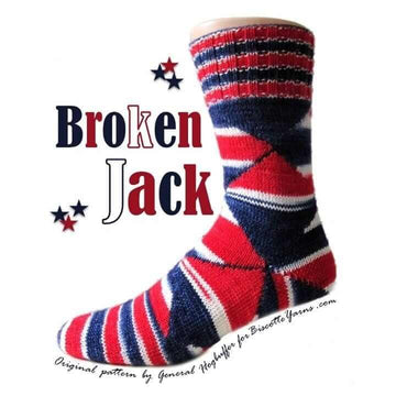 Broken Jack sock pattern