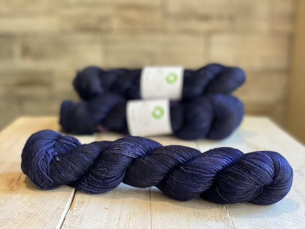 Sock yarn with alpaca FLAMEL NUIT