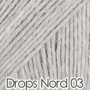 Drops Nord - Color: 3-Pearl grey